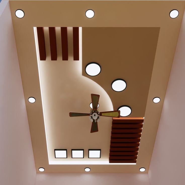 False ceiling and lighting